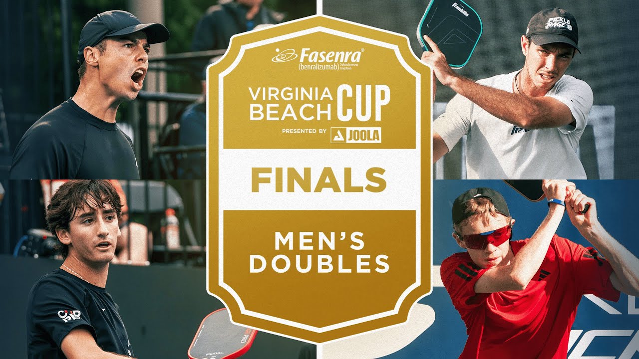 Johns/Tardio v Johnson/Klinger at the Fasenra Virginia Beach Cup presented by Joola
