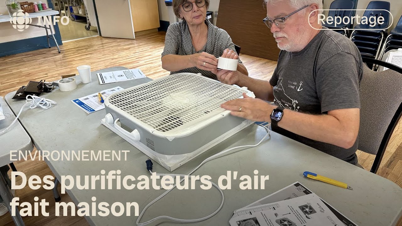 Des purificateurs d’air fait maison