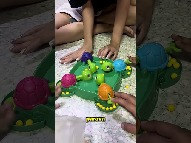 A tartaruga dessa garota botou muitos ovos 😱