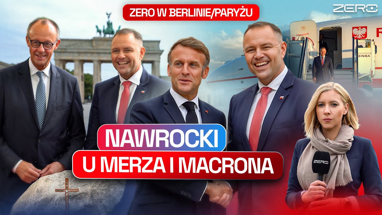 REPARACJE W BERLINIE, MERCOSUR I ROSJA W PARYŻU. ROZMOWY NAWROCKIEGO W NIEMCZECH I FRANCJI