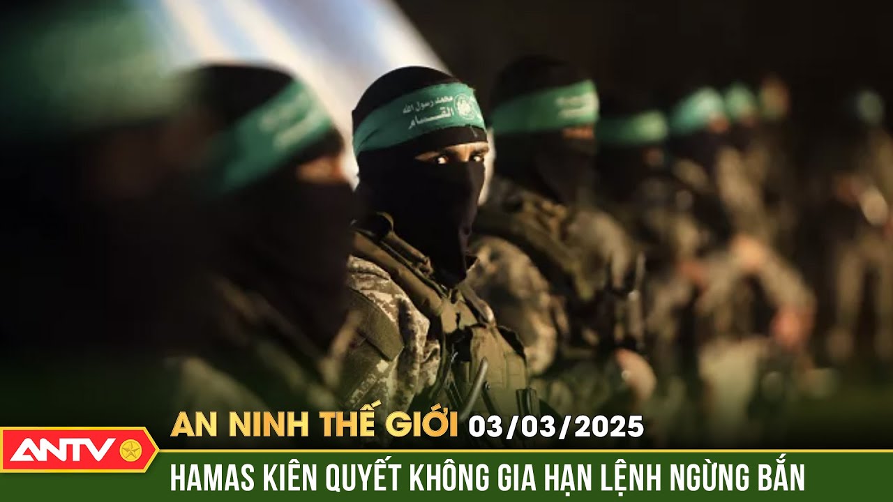 Hamas khẳng định lập trường không gia hạn lệnh ngừng bắn giai đoạn 1 | An ninh Thế giới ngày 3/3