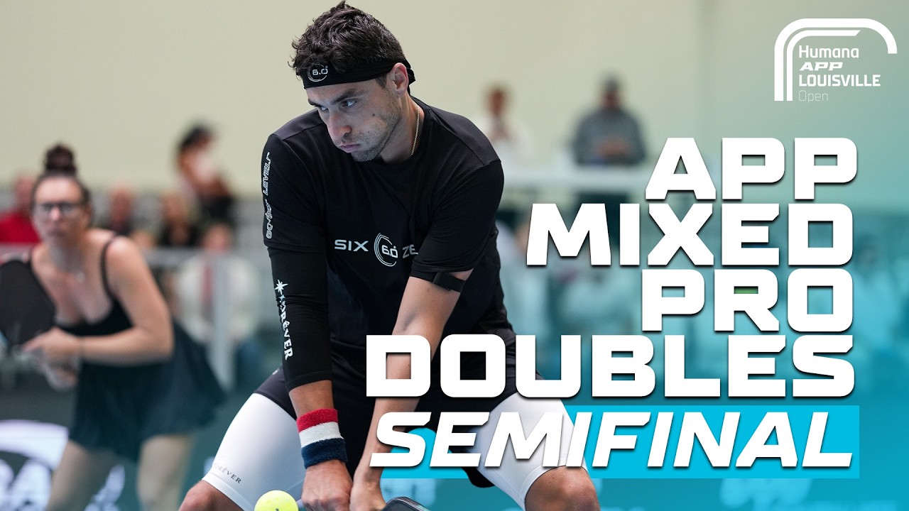 APP Mixed Pro Doubles Semifinals | Turkovic/Devilliers vs. Maddox/Lane | Humana APP Louisville Open