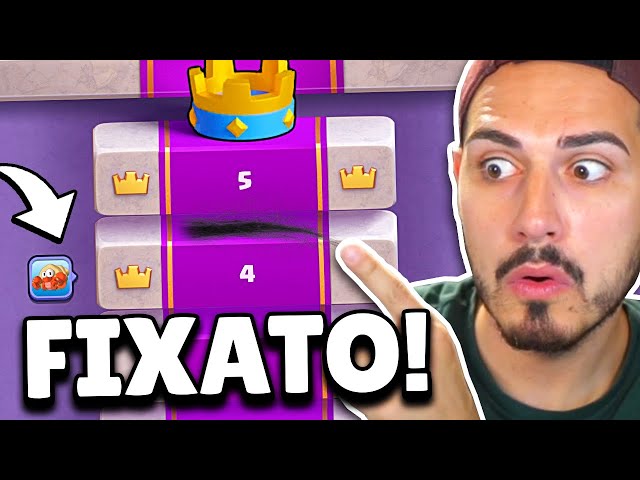 FIXATO... METTO un PELO nella SCALATA di CICCIOGAMER! 🆘 Clash Royale ITA