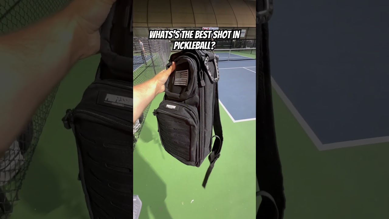What’s the best shot in pickleball?