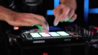 Reloop NEON Serato DJ Drum Pad Modular Performance Controller in action - learn more