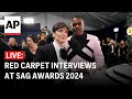 SAG Awards 2024 LIVE: Interviews from the red carpet