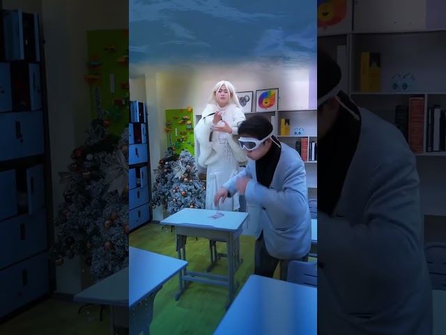 The Stupid Clown Accidentally Knocked Over The Water And Flooded The Classroom! #Clown #Angel