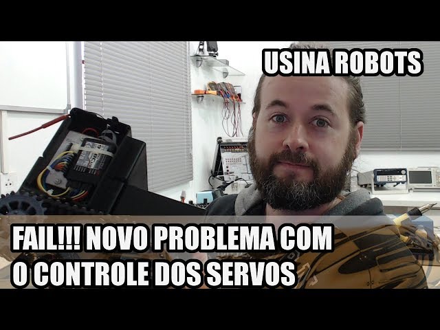 NOVO PROBLEMA COM O CONTROLE DOS SERVOS! | Usina Robots US-2 #138