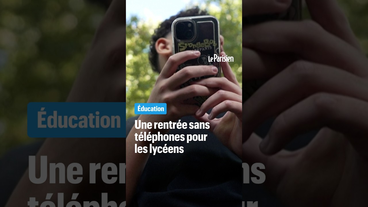 « C'est fini les téléphones » au Lycée