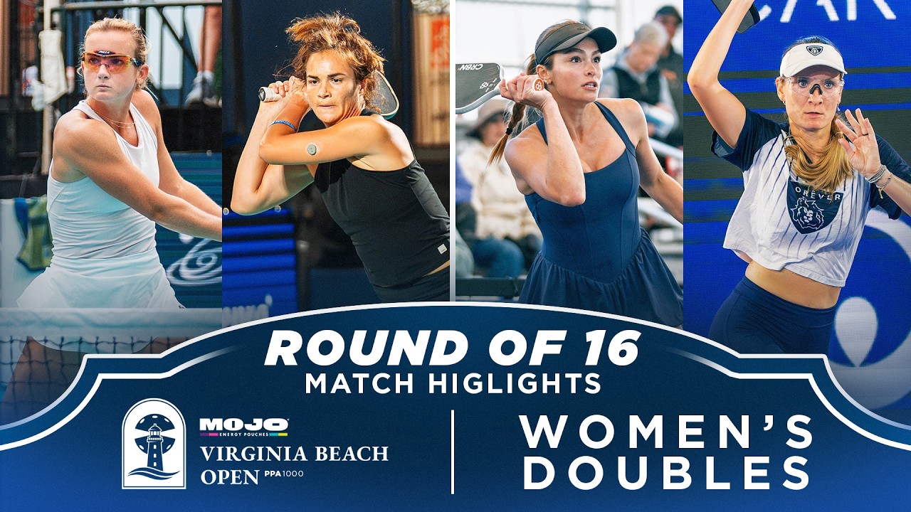 Fahey/Jansen vs Walker/Walczak | Best Rallies & Shots | Women's Doubles R16 | Virginia Beach Open