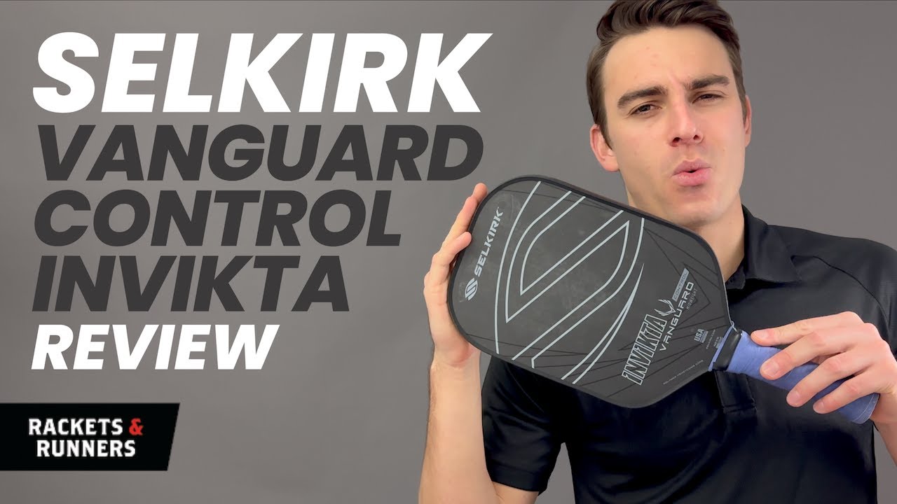 A HUGE improvement on the Vanguard 2.0s! Selkirk Vanguard Control Invikta Review | Rackets & Runners