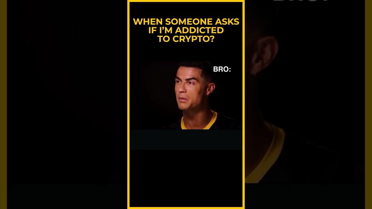 When someone asks if I’m addicted to crypto 😂 shorts