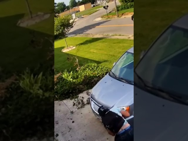 Insane motorcycle accident.