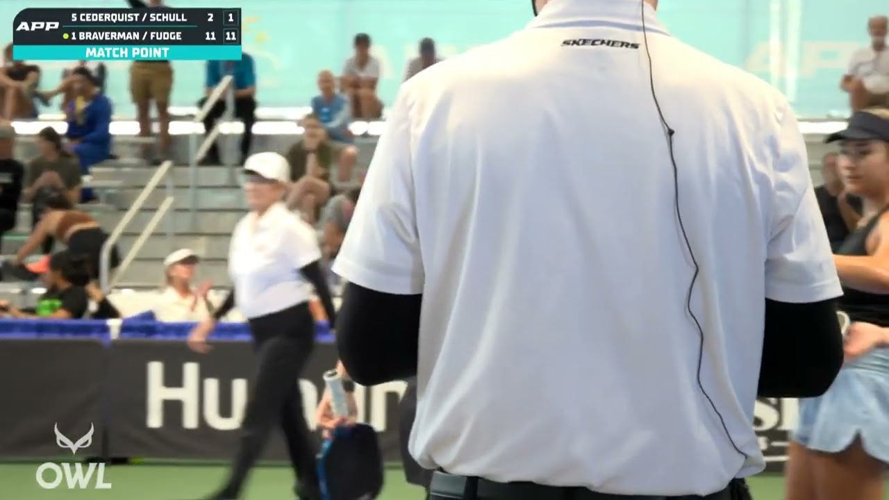 Fudge/Braverman v. Cederquist/Schull | APP Vlasic Classic Daytona Beach | Pickleball
