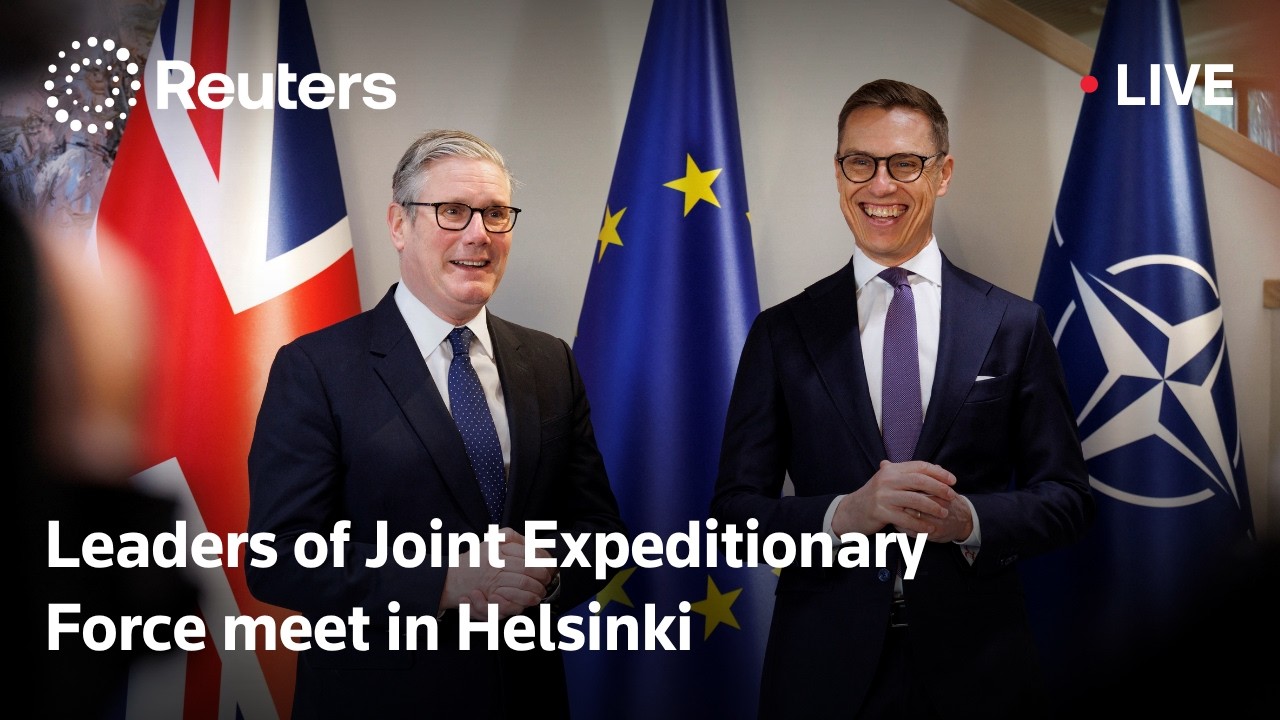 LIVE: Leaders of Joint Expeditionary Force meet in Helsinki
