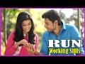 Run Movie Latest Working & Making Stills - Sandeep Kishan , Anitha Ambrose