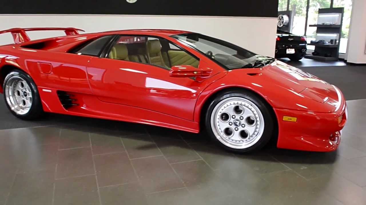 1994 Lamborghini Diablo VT Red LT0516 - YouTube