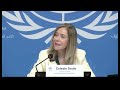 LIVE: Annual climate report by U.N.s World Meteorological Organization  - 00:00 min - News - Video