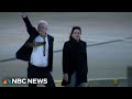 Watch: WikiLeaks Julian Assange punches the air as he arrives in Canberra a free man