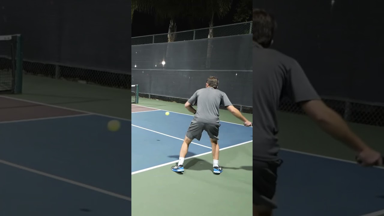 Winning with Forehand Strokes from Baseline to Net #shorts #pickleball