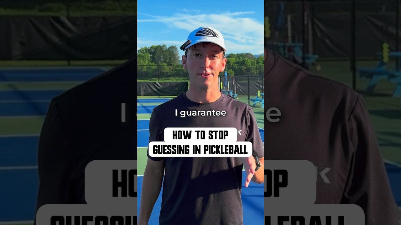 Stop Guessing In Pickleball🫣