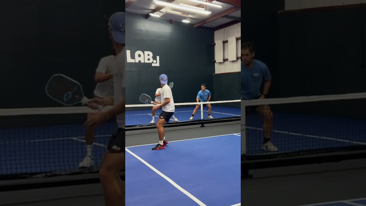 Speechless at the sheer brilliance of this shot 🙌⁠⁠ 🎥 @thejackmunro⁠ #pickleball #explore #shorts