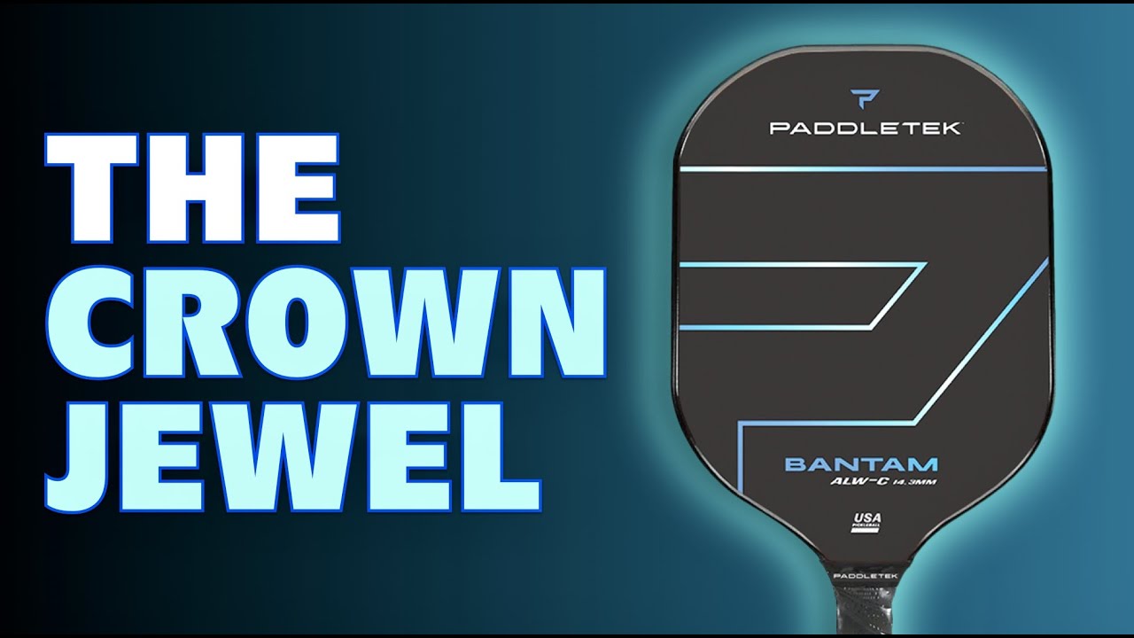 Paddletek Bantam ALW-C Review (Anna Leigh Water's signature paddle!)