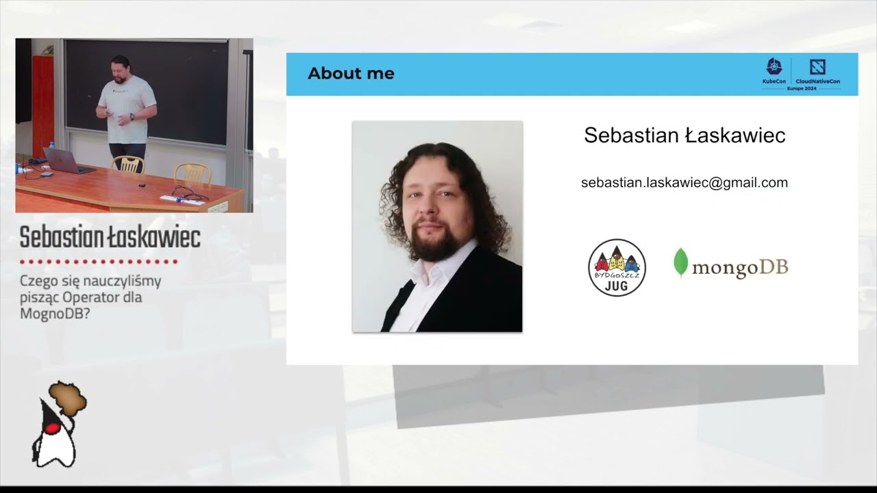 Toruń JUG #69 - "Czego się nauczyliśmy pisząc Operator dla MognoDB?" - Sebastian Łaskawiec