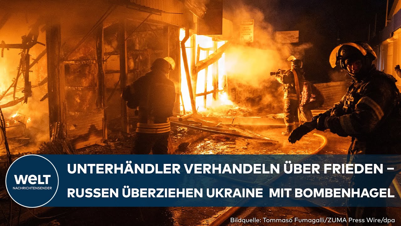 PUTINS KRIEG: Friedenspoker im Abu Dhabi trotz brutalem russischem Bombenhagel über der Ukraine