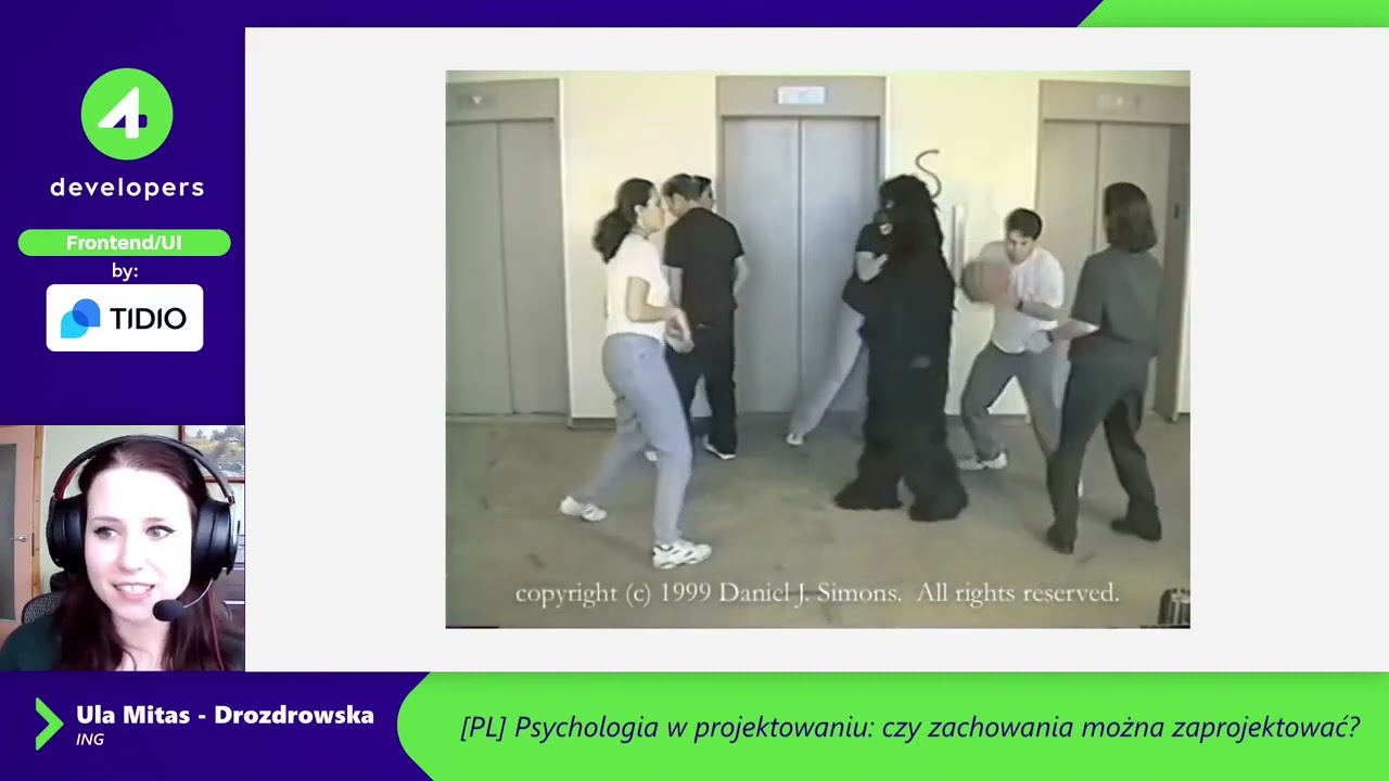 4Developers 2022: Psychologia w projektowaniu — czy zachowania można zaprojektować? — Ula Mitas