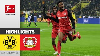 Goal After 26 Seconds! | Borussia Dortmund — Bayer 04 Leverkusen | Highlights | MD 16 – BuLi 24/25