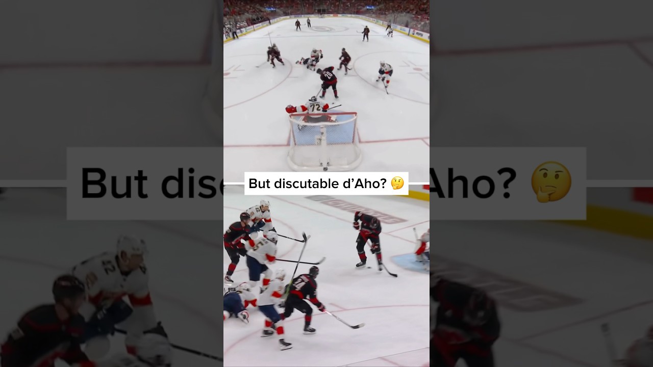 Croyez-vous que les officiels ont pris la bonne décision D’ACCORDER ce but de Sebastian Aho?