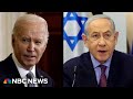 New signs of tension between Biden and Israels Netanyahu over war