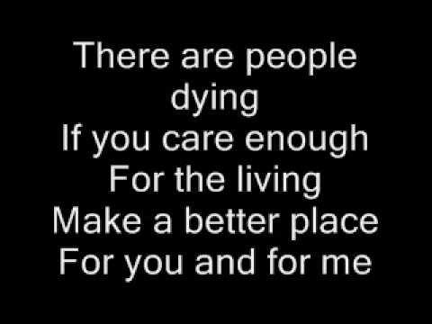 Heal the World - Michael Jackson (lyrics)