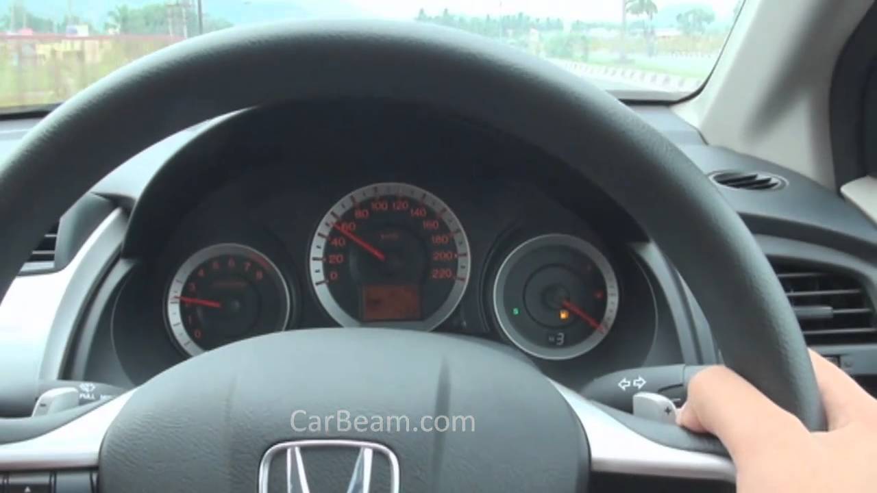 Honda city automatic transmission paddle shift