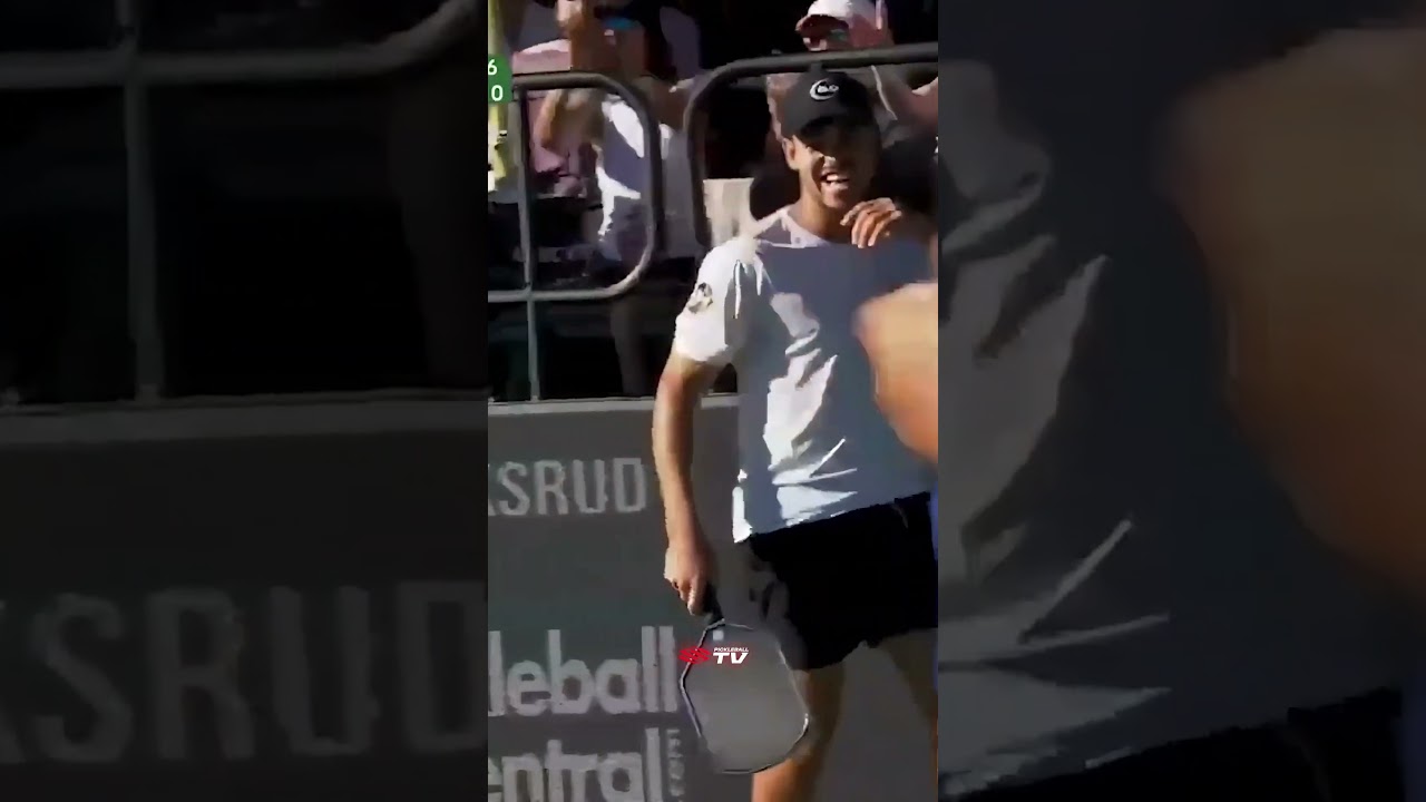Deep forehand winner 🎞️ 💥 #pickleball #pickleballislife #pickleballhighlights