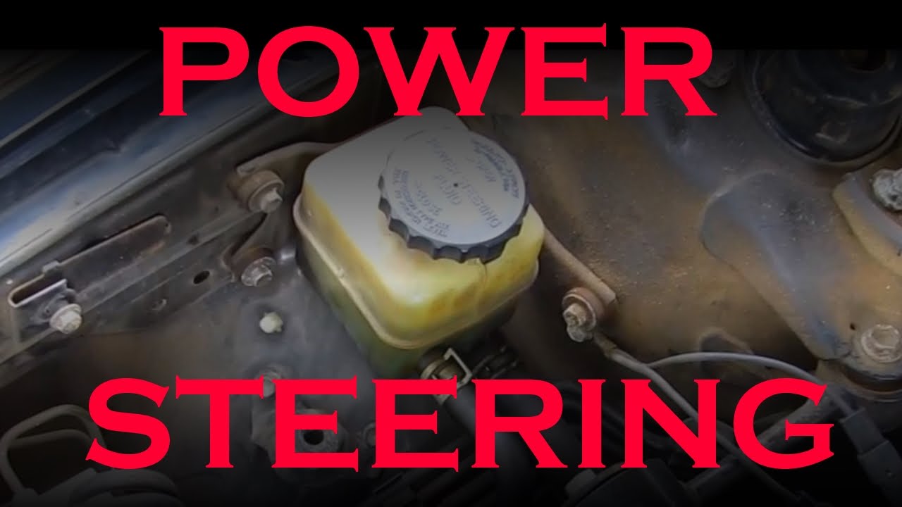 Toyota Power Steering Fluid Change - YouTube