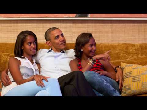 Rare Look Inside Where Obama Lives At The White House