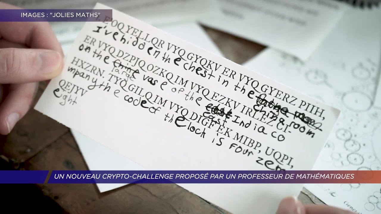 Yvelines | Un nouveau crypto-challenge proposé par un professeur de mathématiques