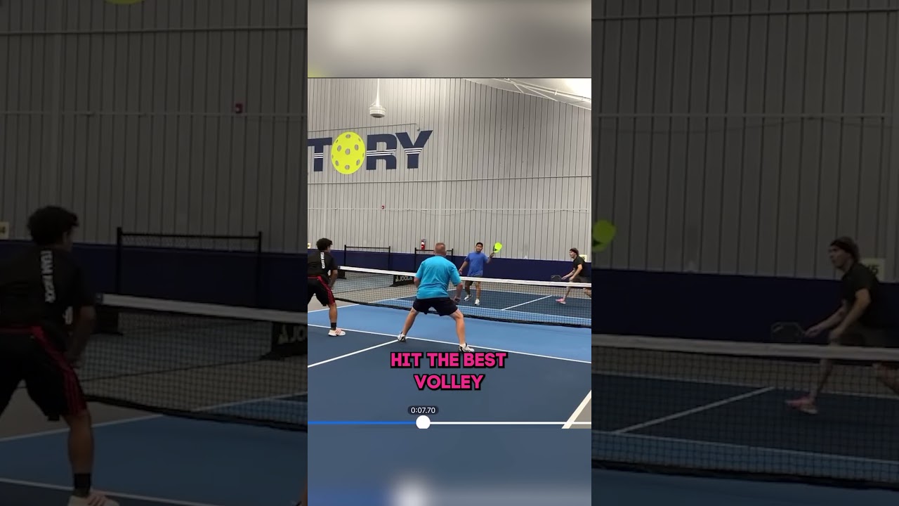 Learn the art of setting yourself up for success with every shot #pickleball #pickleballtips #shorts