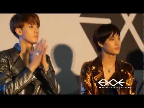 120602 EXO-K in Genie AR show FANCAM CL:EXO-E
