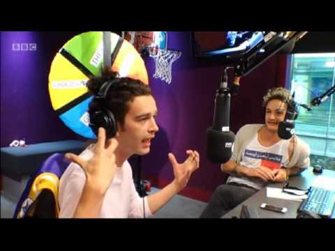 The 1975 on The Radio 1 Breakfast Show on July 17th 2014