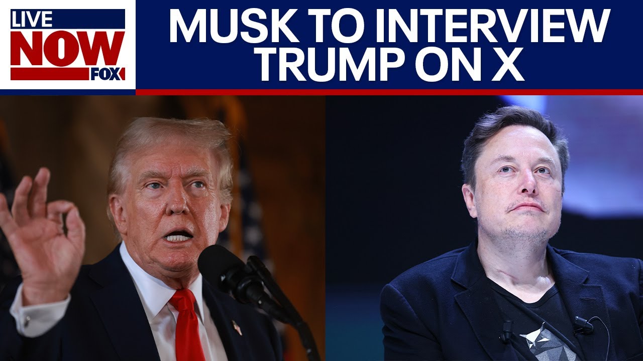 Trump to be interviewed by Elon Musk on Monday | LiveNOW from FOX