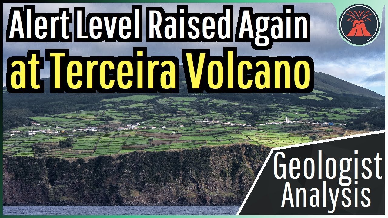 Azores Volcano Update; Alert Level Raised Again at Terceira Volcano