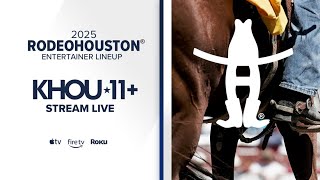 Watch live as the 2025 RodeoHouston entertainment lineup is revealed!