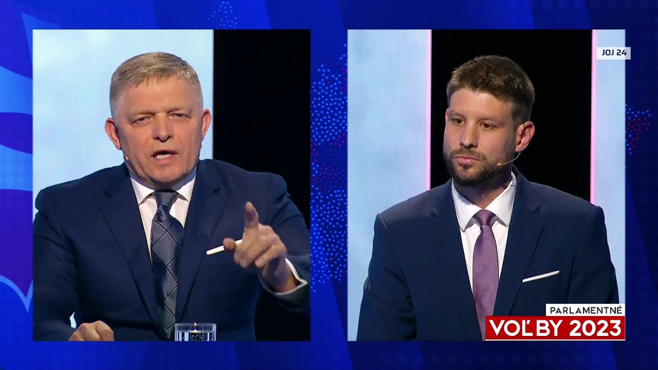 Sledujte ŽIVĚ Speciál ke slovenským volbám: Druhá politická debata lídrů i komentátorů ve studiu