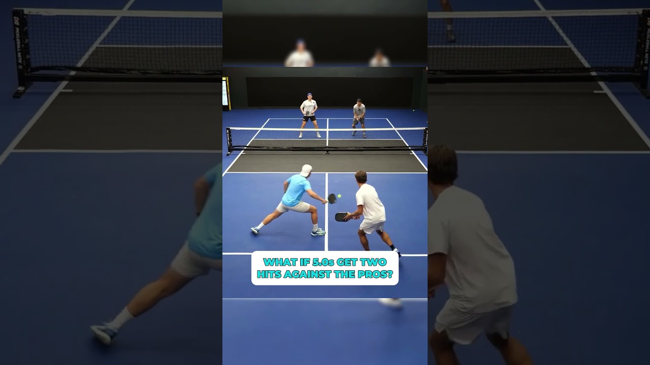 If PICKLEBALL used VOLLEYBALL rules 😵⁠ #pickleball #sports #explore