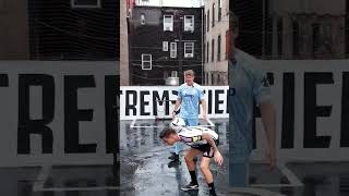 This is crazy 🔥? #extremefields #football #newyork #freestyle #juventus
