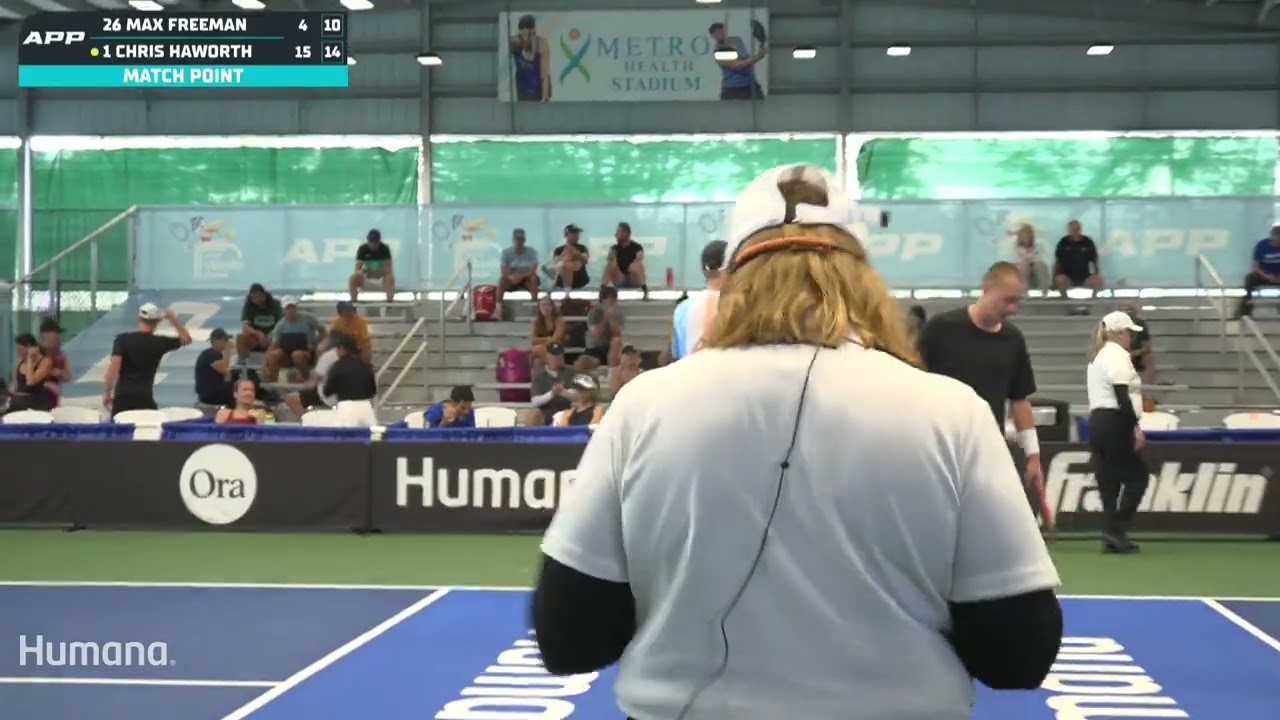 Chris Haworth vs. Maxwell Freeman | APP Vlasic Classic Daytona Beach | Pickleball