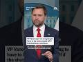 VP Vance says we are going to have to lay some people off if the shutdown continues